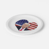 Trump President Sticker Design Papieren Bordje (Gekanteld)