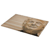 Trump President Tekst toevoegen Snijplank (Hoek)