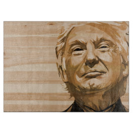 Trump President Tekst toevoegen Snijplank