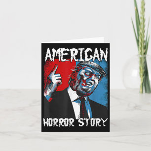 Trump President VS Vlag Halloween Horror Story Co Kaart