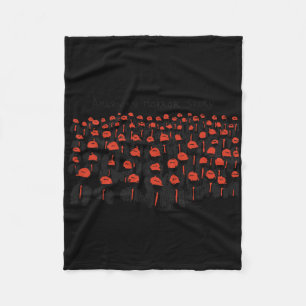 Trump President VS Vlag Halloween Horror Verhaal 1 Fleece Deken