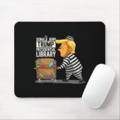 Trump Presidential Library Grappig Anti Trump Muismat (Met muis)
