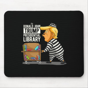 Trump Presidential Library Grappig Anti Trump Muismat