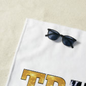 Trump Presidentieel Portret Strandlaken (In situ)