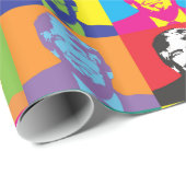 Trump Presidentiële Pop Art Cadeaupapier (Rol Hoek)