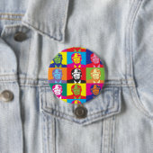 Trump Presidentiële Pop Art Ronde Button 7,6 Cm (In situ)