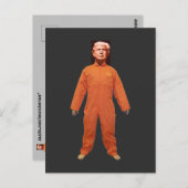 Trump Prisoner Briefkaart (Voorkant / Achterkant)