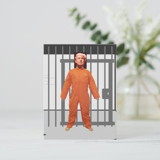 Trump Prisoner Briefkaart (Staand voorkant)