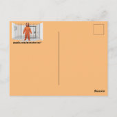 Trump Prisoner Briefkaart (Achterkant)