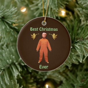 Trump Prisoner Keramisch Ornament
