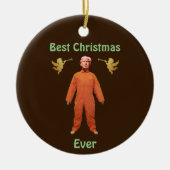 Trump Prisoner Keramisch Ornament (Voorkant)