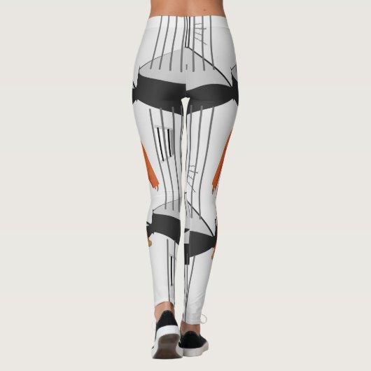 Trump Prisoner Leggings (Achterkant)