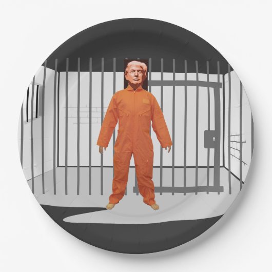 Trump Prisoner Paper-Bord Papieren Bordje (Voorkant)