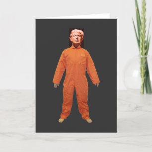 Trump Prisoner Wenskaart Bedankkaart