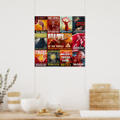 Trump Propaganda Poster, 11-in-1 Poster (Keuken)