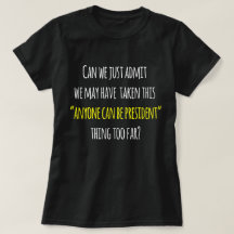 Trump Protest Humor, iedereen kan President zijn