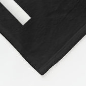 Trump protesteert tegen politiek 1 fleece deken (Hoek)