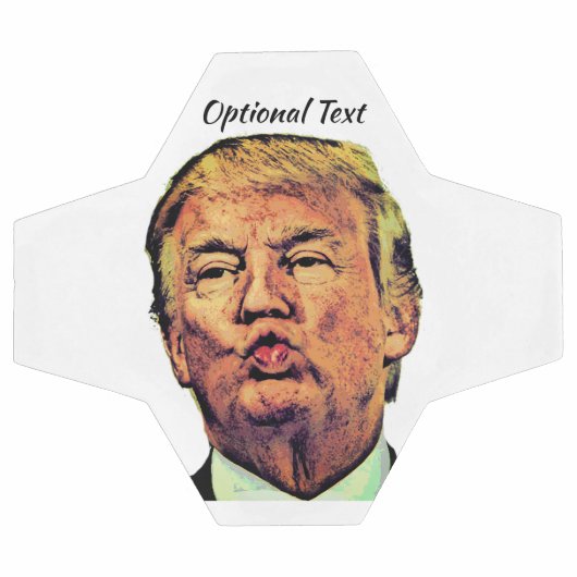 Trump Puckered Lips Voetbal (Enkel)