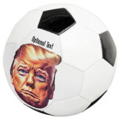 Trump Puckered Lips Voetbal (Drie kwart)