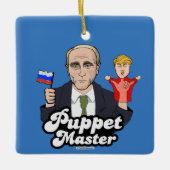 Trump Puppet Master - Vladimir Poetin Keramisch Ornament (Voorkant)