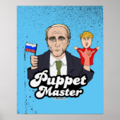 Trump Puppet Master - Vladimir Poetin Poster (Voorkant)