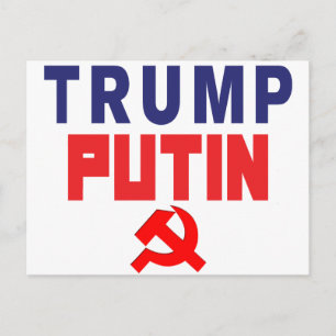 Trump/PUTIN Briefkaart