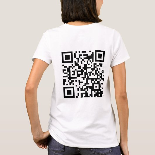 Trump QR Code, 45/47 Trump YMCA dans QR Code T-shirt (Achterkant)