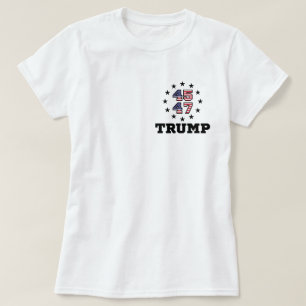 Trump QR Code, 45/47 Trump YMCA dans QR Code T-shirt