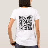 Trump QR Code, 45/47 Trump YMCA dans QR Code T-shirt (Achterkant)