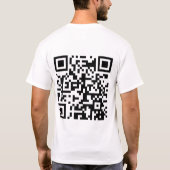 Trump QR Code, 45/47 Trump YMCA dans QR Code T-shirt (Achterkant)