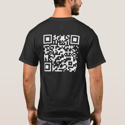 Trump QR code shirt Trump Dancing Code Shirt (Achterkant)