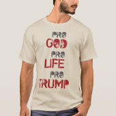 Trump Quote Shirt | Conservatieve kleding T-shirt (Voorkant)
