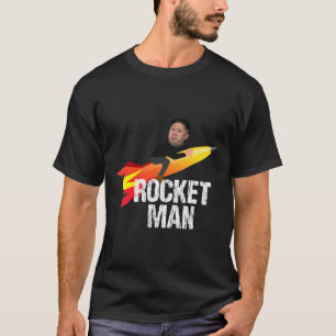 Trump Raket Man Kim Jong Un Noord-Korea Grappig T-shirt