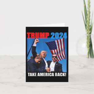 Trump Rally, Bid voor President Trump, God zegene Kaart