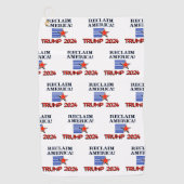 Trump Reclaim America Golf Towel Golfhanddoek (Voorkant)