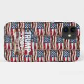 Trump, red Amerika opnieuw. Case-Mate iPhone Case (Achterkant (horizontaal))