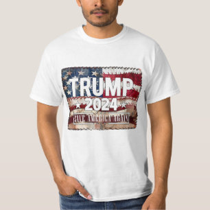 Trump, red Amerika opnieuw. T-shirt
