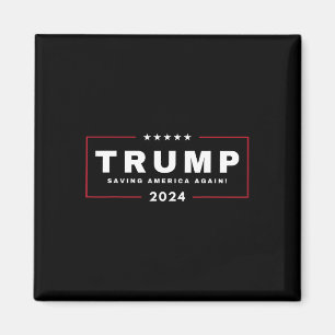 Trump redt Amerika opnieuw op 4 juli 2024 Maga Magneet