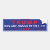 Trump Reelection Bumpersticker (Voorkant)
