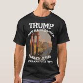 Trump Republican Caesar Nero Caligula Spartacus T-shirt (Voorkant)