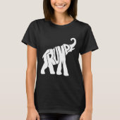 Trump Republikeins Olifant Shirt voor Aanhangers (Voorkant)