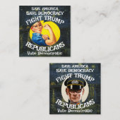 Trump Republikeinse Partij Verjaardag Jongens Meis Informatiekaartje (Voorkant / Achterkant)