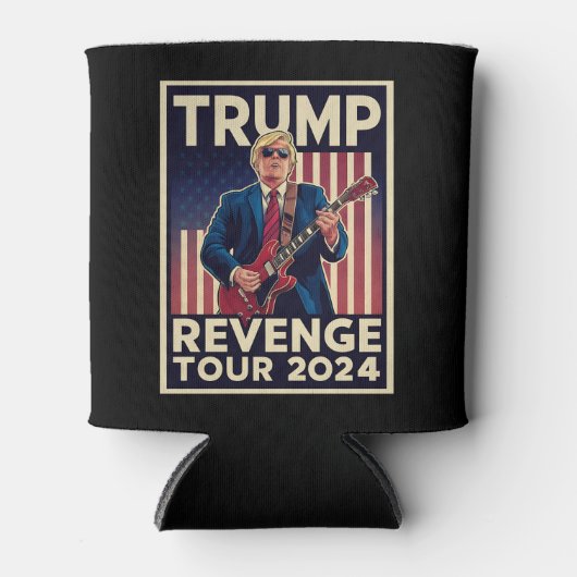 Trump Revenge Tour 2024 politieke verkiezingen 202 Blikjeskoeler (Voorkant)
