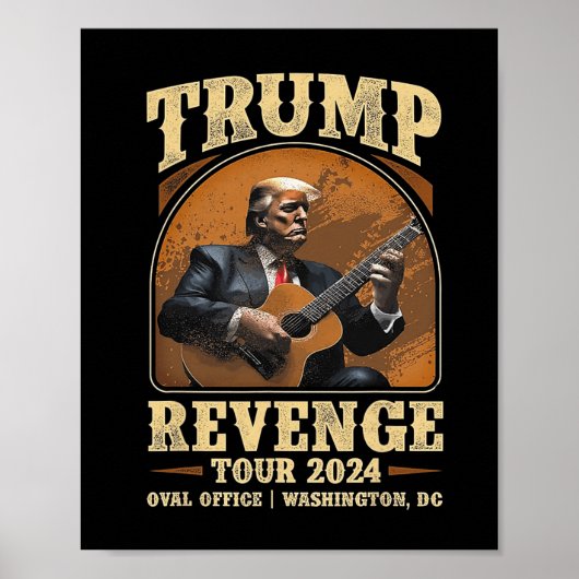 Trump Revenge Tour 2024 Poster (Voorkant)
