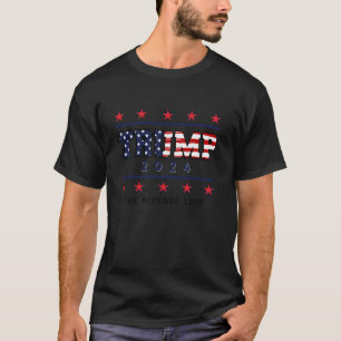 Trump Revenge Tour 2024 President Verkiezingssteun T-shirt