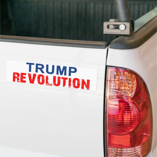 Trump Revolution Bumpersticker (Op Truck)