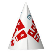 Trump RIESIG Feestelijke Verjaardagsfeest Favoriet Feesthoedjes (Achterkant)