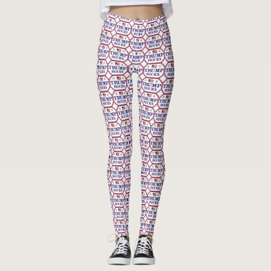 Trump Rocks Leggings (Voorkant)