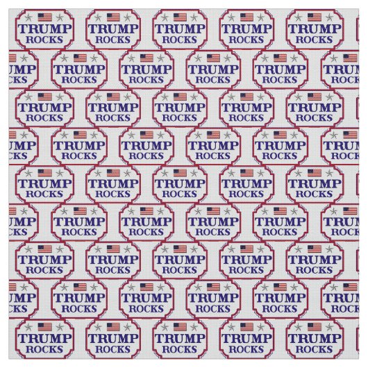 Trump Rocks Stof (Swatch)