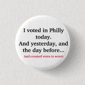 Trump Ronde Button 3,2 Cm (Voorkant)